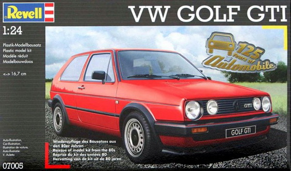 volkswagen golf gti kit REV07005 Модель 1:24