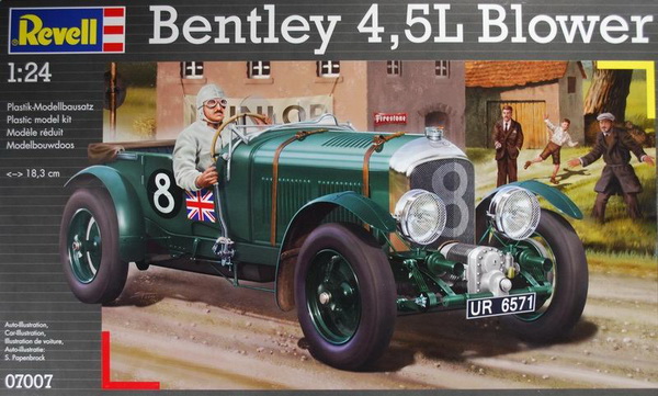 bentley «blower» 4.5l №8 (kit) REV07007 Модель 1:24