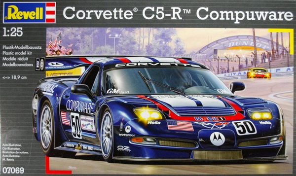 corvette c5-r "compuware" REV07069 Модель 1:25