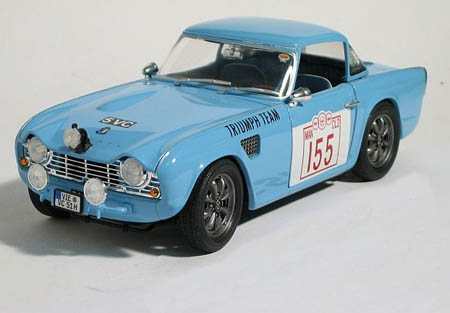 triumph tr4 rallye 1963 Rev08873 Модель 1:18