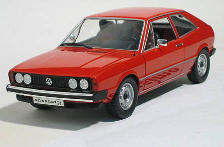 Модель 1:18 Volkswagen Scirocco GTi - red