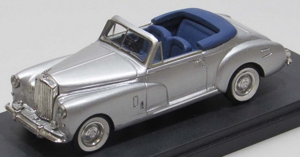 Bentley Mk VI Coupe Pininfarina Convertible (open top) - silver RM044D-1 Модель 1:43