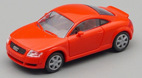 audi tt coupe with rear spoiler, signal red 10940 Модель 1:87
