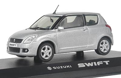 suzuki swift - silver met 14010 Модель 1:43