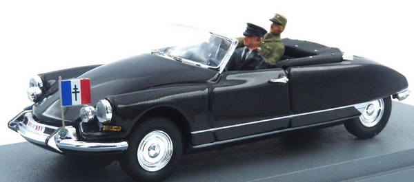 Citroen DS19 Cabriolet - Personal Car General Charles De Gaulle - Visit Djibuti - 1959