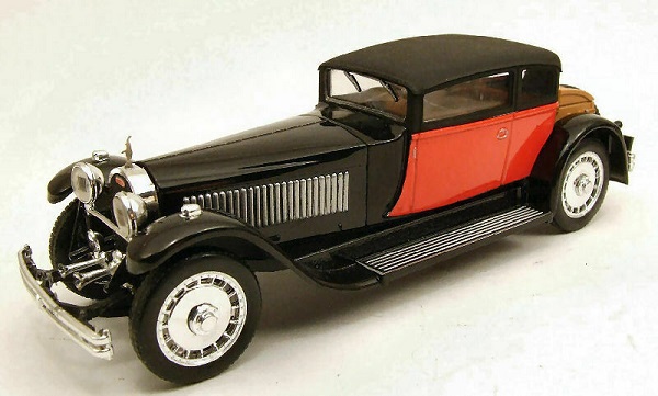 Модель 1:43 Bugatti 41 Royale Weymann 1929 (Black/Red)