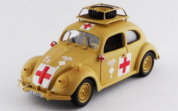 Модель 1:43 Volkswagen Beetle Ambulance Africa Korps