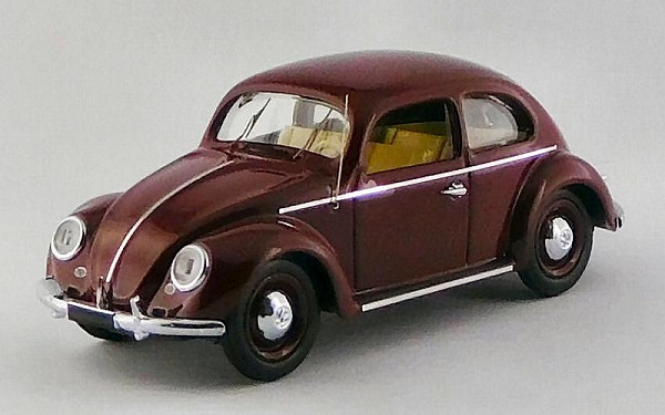 Volkswagen Beetle 1200 De Luxe - bordeaux RIO4565 Модель 1:43