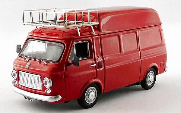 FIAT 238 Van High Roof - red