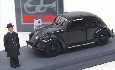 Модель 1:43 Volkswagen Beetle with General Oshima - TV Series black