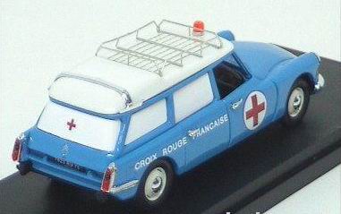 Citroen ID 19 Break «Croix Rouge Francaise» - Ambulance - blue/white RIO4165 Модель 1:43