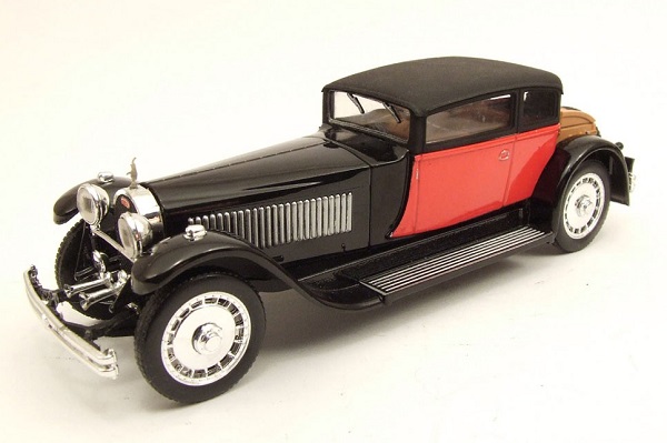 Модель 1:43 Bugatti T41 Royale Weymann - red/black