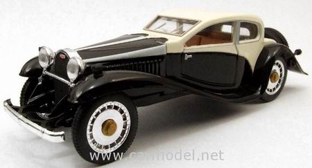 Модель 1:43 Bugatti T50 - black/ivory