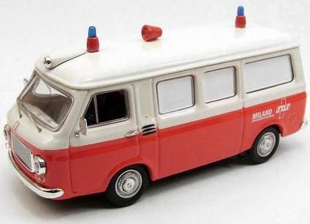 Модель 1:43 FIAT 238 Ambulanza SOS \Milano - Ambulance