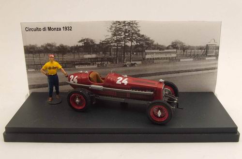 Модель 1:43 Alfa Romeo P3 №24 Monza (Tazio Nuvolari) (WITH FIGURES)