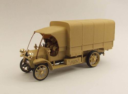 Модель 1:43 FIAT 18BL Truck ESERCITO ITALIANO - IL RE DEL DESERTO - 1919 - WITH FIGURES