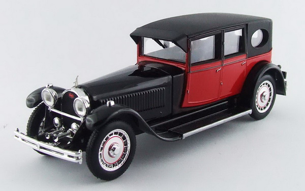 bugatti t41 royale - black/red RIO4429 Модель 1:43
