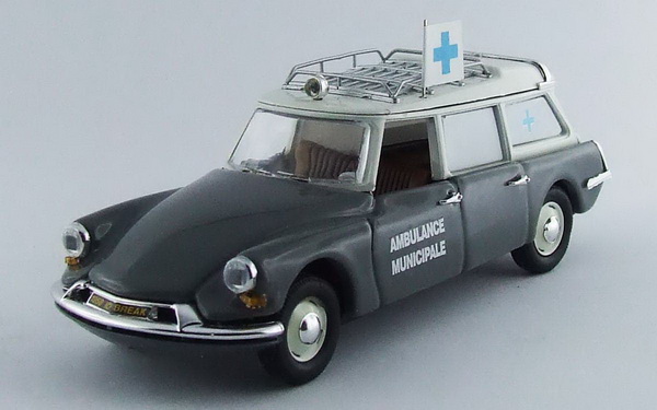 Модель 1:43 Citroen DS 19 Break «Ambulanza Municipale» - Police