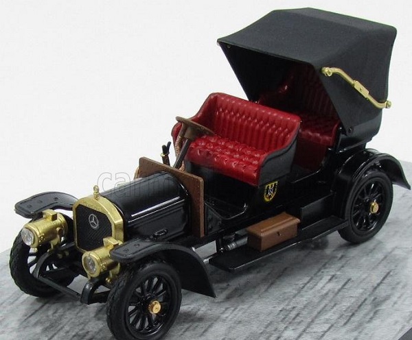 MERCEDES-BENZ Simplex Open (1902) With Figure - Personal Car Kaiser, Black