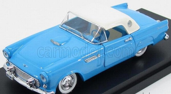 Ford Thunderbird Spider Soft-Top (1956), Light Blue White