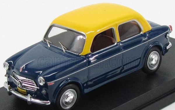 FIAT 1100tv Taxi Mumbai India (1956), Blue Yellow RIO4496 Модель 1:43