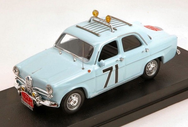 alfa romeo giulietta ti #71 rally monte carlo 1960 loffler - johansson RIO4507 Модель 1:43