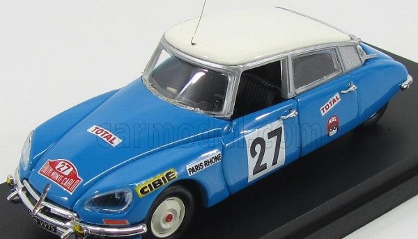 Citroen Ds21 №27 Rally Montecarlo (1970) Pouderoux - Vincent, Blue RIO4514 Модель 1:43