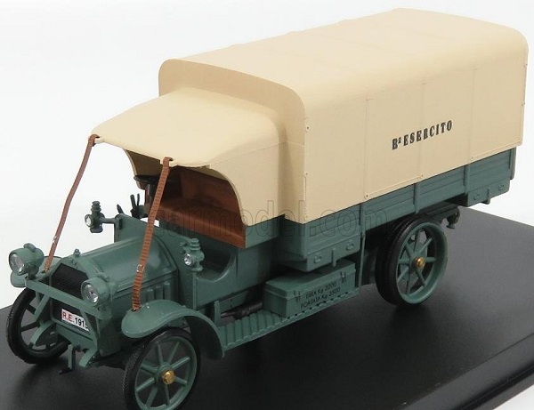 FIAT 18bl Truck Esercito Italiano (1918), Green Cream RIO4566 Модель 1:43