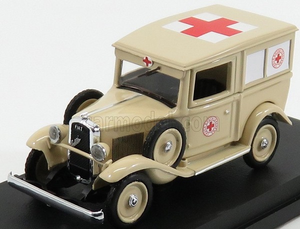 FIAT 508 Balilla Ambulanza Military Africa (1935), Cream RIO4594 Модель 1:43