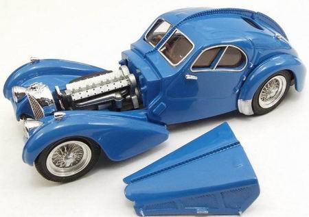 Модель 1:43 Bugatti T57SC Atlantic - blue