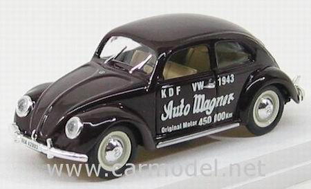 Модель 1:43 Volkswagen Beetle - KDF AUTO MAGNET ORIGINAL MOTOR 450.000 KM