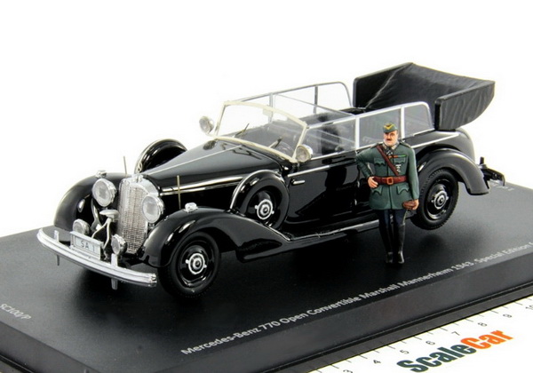 Модель 1:43 Mercedes-Benz 770F Marshall C.Mannerheim (с фигуркой; L.E. 100pcs for ScaleCar.Ru)