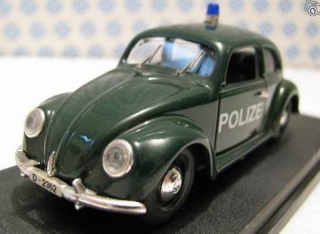 Модель 1:43 Volkswagen Beetle Polizei