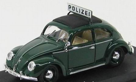 volkswagen beetle polizei german swiss RIOSL056 Модель 1:43