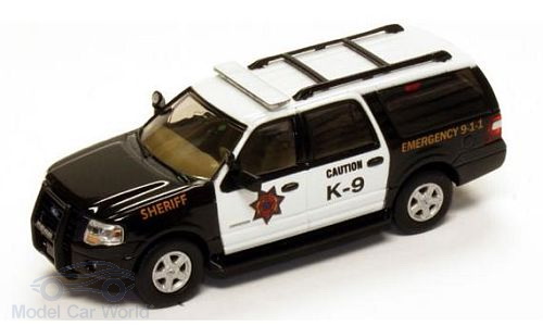 ford expedition el ssp police k-9 sheriff 206640 Модель 1:87