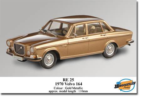 Модель 1:43 Volvo 164 - gold met
