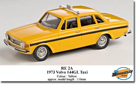 volvo 144gl taxi RE2A Модель 1:43