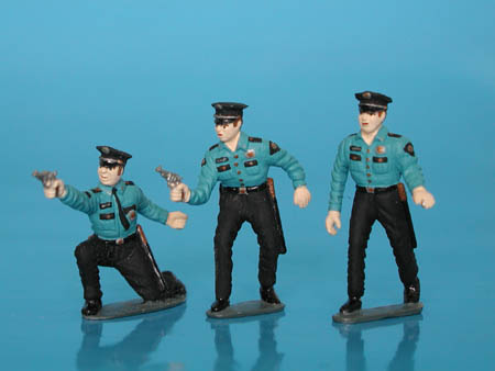 Модель 1:43 Set of 3 Policeman figures O-scale