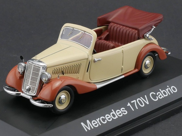 Mercedes-Benz 170V Convertible 	beige/lightbrown 002432 Модель 1:43
