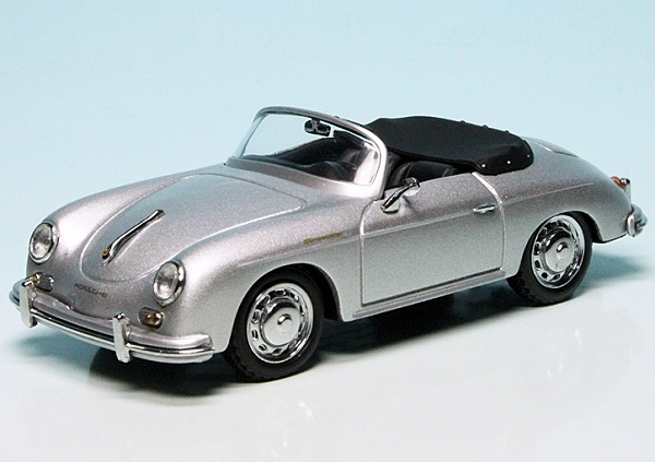 Модель 1:43 Porsche 356 A Speedster silver-metallic