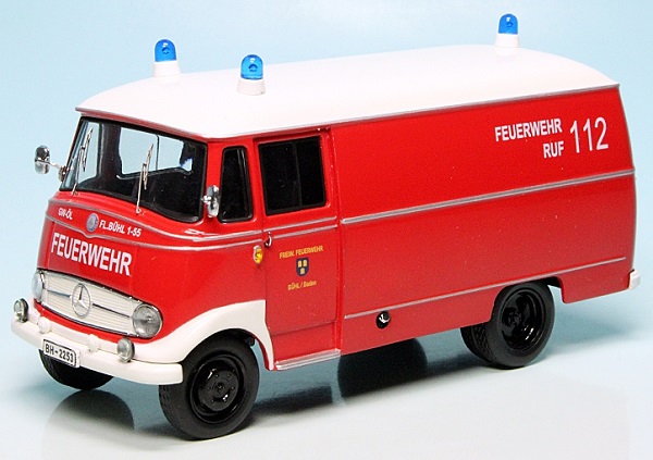 Модель 1:43 Mercedes-Benz L 319 D Van «Freiwillige Feuerwehr Bühl/Baden»