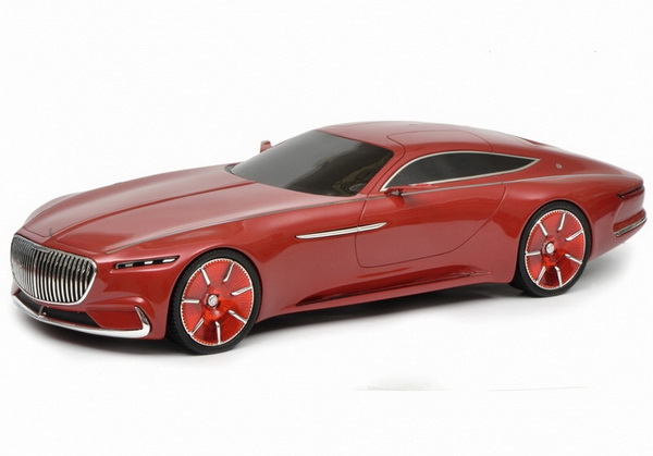 mercedes-maybach vision 6 coupe - red 0067 Модель 1:18