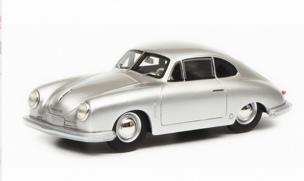 Porsche 356 «Gmünd» Coupe - silver 0253 Модель 1:18