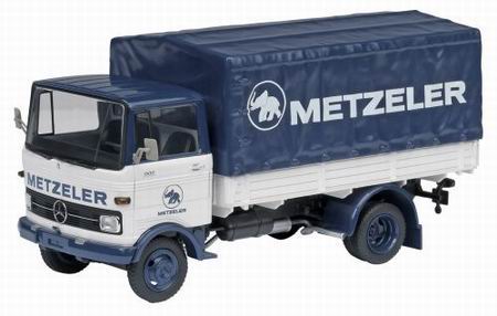 mercedes-benz lp 608 «metzeler» (грузовик с тентом) 3529 Модель 1:43