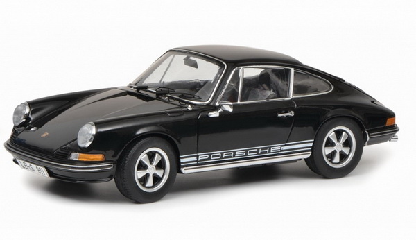 Porsche 911 S Coupe - black 0363 Модель 1:18