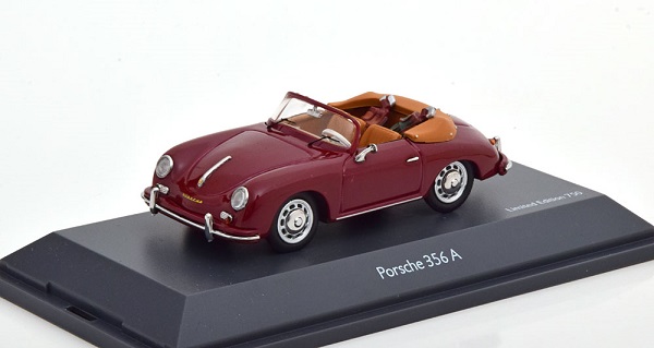 porsche 356 a cabrio red (l. e. 750 pcs) 0368 Модель 1:43