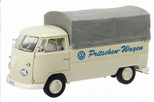 Volkswagen T2a camping bus - blue/white