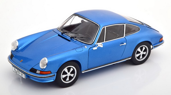 Модель 1:18 Porsche 911S Coupe - blue