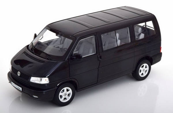 VW T4b Bus Caravelle - black 0416 Модель 1:18