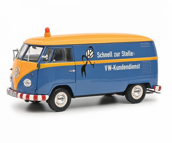Модель 1:18 Volkswagen T1b VW Kundendienst